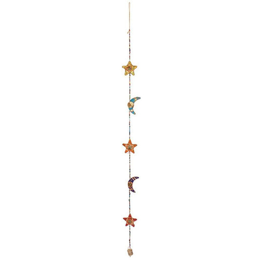 Hanging Moons and Stars with Bell - DuvetDay.co.uk