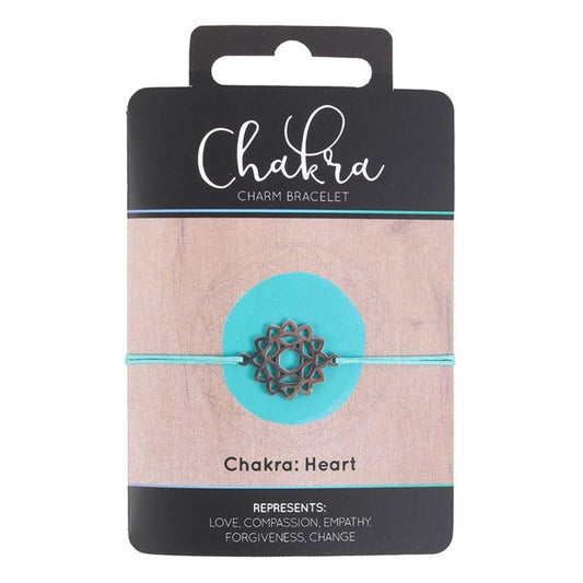Heart Chakra Charm Bracelet - DuvetDay.co.uk