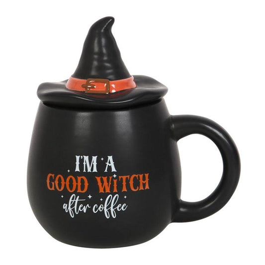 I'm a Good Witch After Coffee Topped Mug - DuvetDay.co.uk