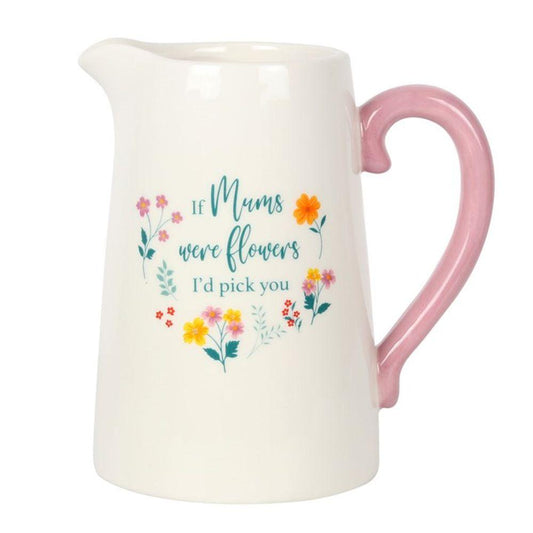 If Mums Were Flowers Ceramic Flower Jug - DuvetDay.co.uk