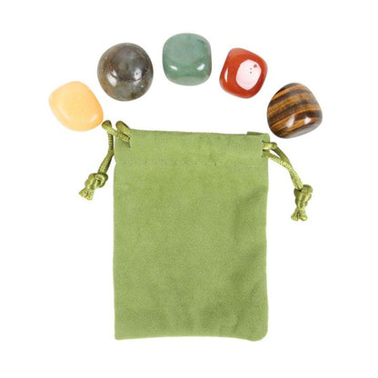 Leo Crystal Tumblestone Set - DuvetDay.co.uk