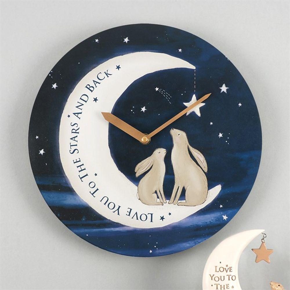 Love You To The Stars and Back Clock - DuvetDay.co.uk