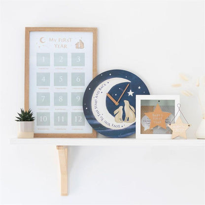 Love You To The Stars and Back Clock - DuvetDay.co.uk