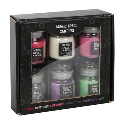 Magic Spell Candle Jar Gift Set - DuvetDay.co.uk
