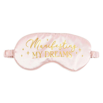 Manifesting My Dreams Satin Sleep Mask - DuvetDay.co.uk