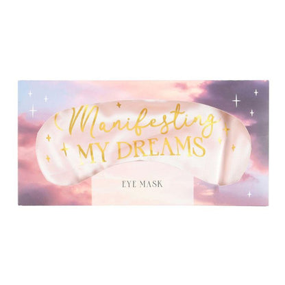 Manifesting My Dreams Satin Sleep Mask - DuvetDay.co.uk