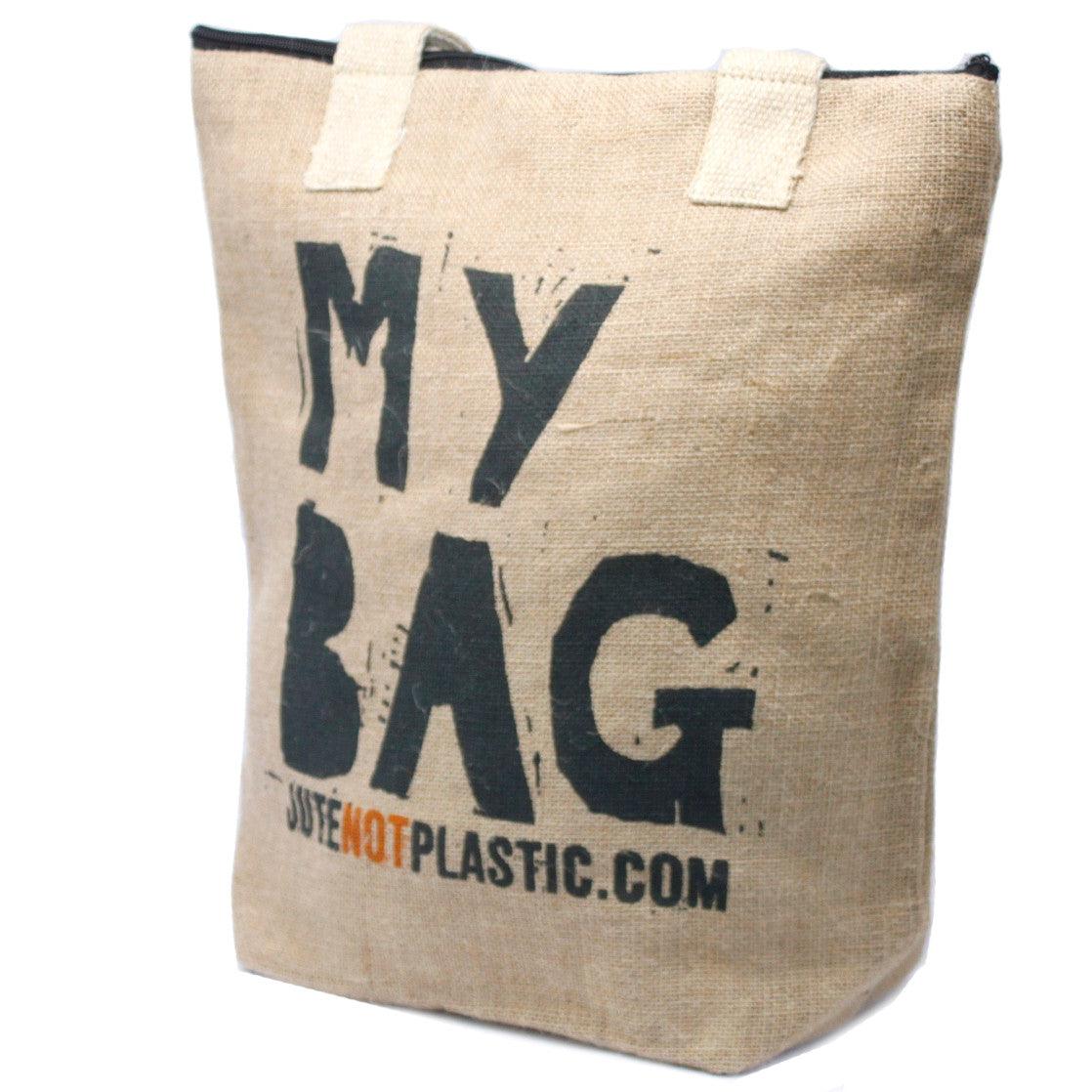 My Bag - Eco Jute Bag - DuvetDay.co.uk
