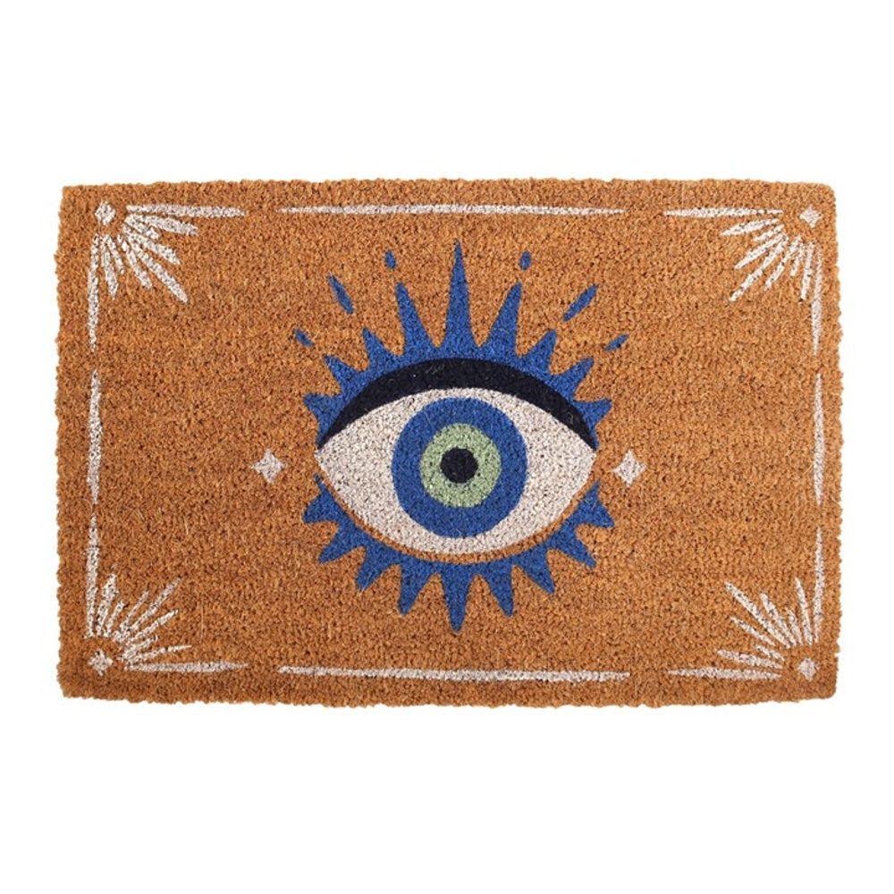 Natural All Seeing Eye Doormat - DuvetDay.co.uk