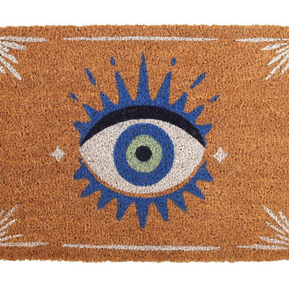 Natural All Seeing Eye Doormat - DuvetDay.co.uk