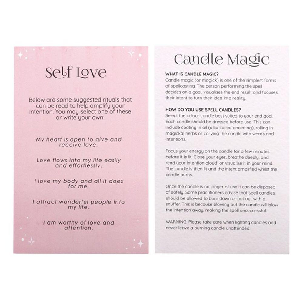 Pack of 12 Self Love Spell Candles - DuvetDay.co.uk