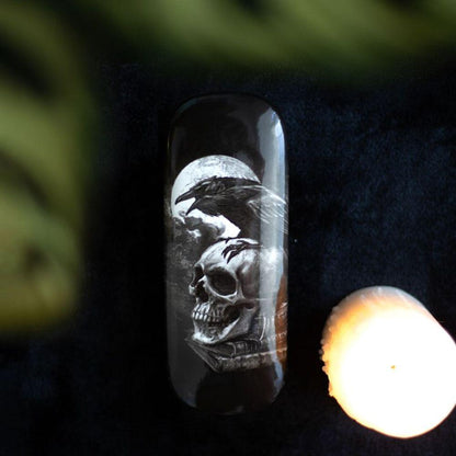 Poe's Raven Glasses Case by Alchemy - DuvetDay.co.uk