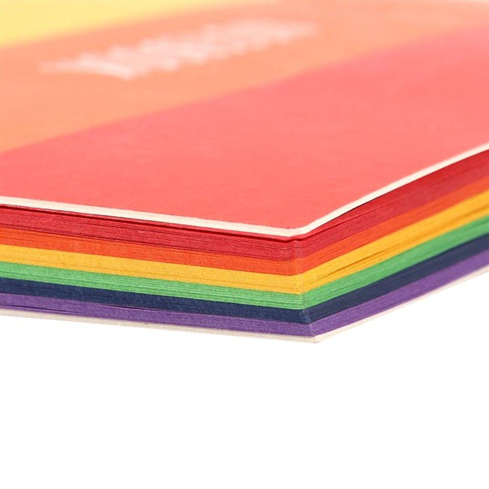 Rainbow A5 Notebook - DuvetDay.co.uk