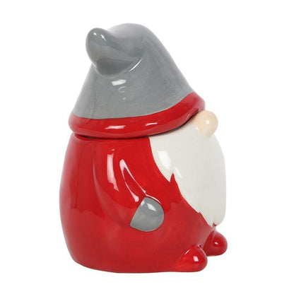 Red and Grey Gonk Lidded Mug - DuvetDay.co.uk