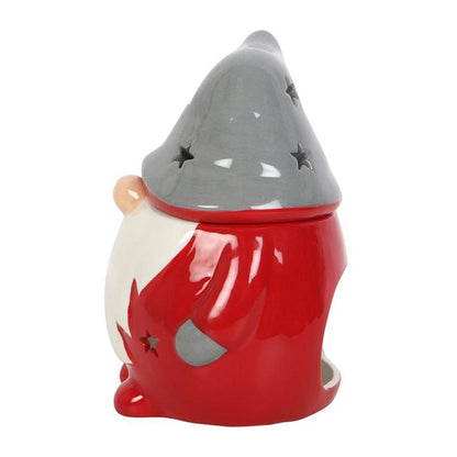 Red and Grey Gonk Oil Burner - DuvetDay.co.uk