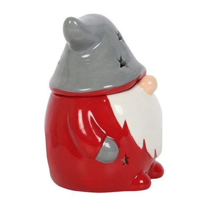 Red and Grey Gonk Oil Burner - DuvetDay.co.uk