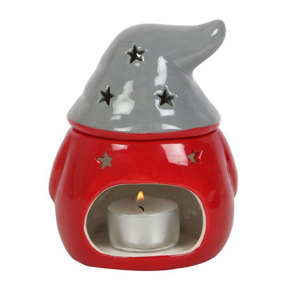 Red and Grey Gonk Oil Burner - DuvetDay.co.uk