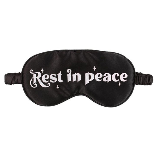 Rest in Peace Satin Eye Mask - DuvetDay.co.uk