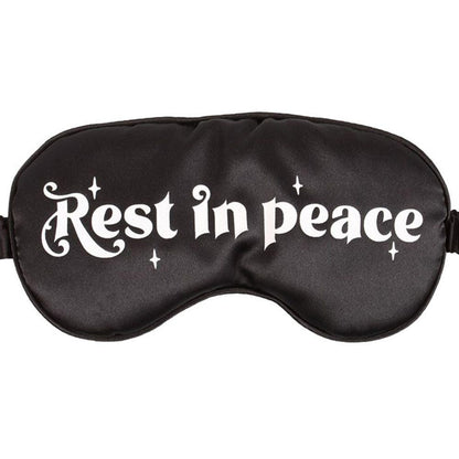 Rest in Peace Satin Eye Mask - DuvetDay.co.uk