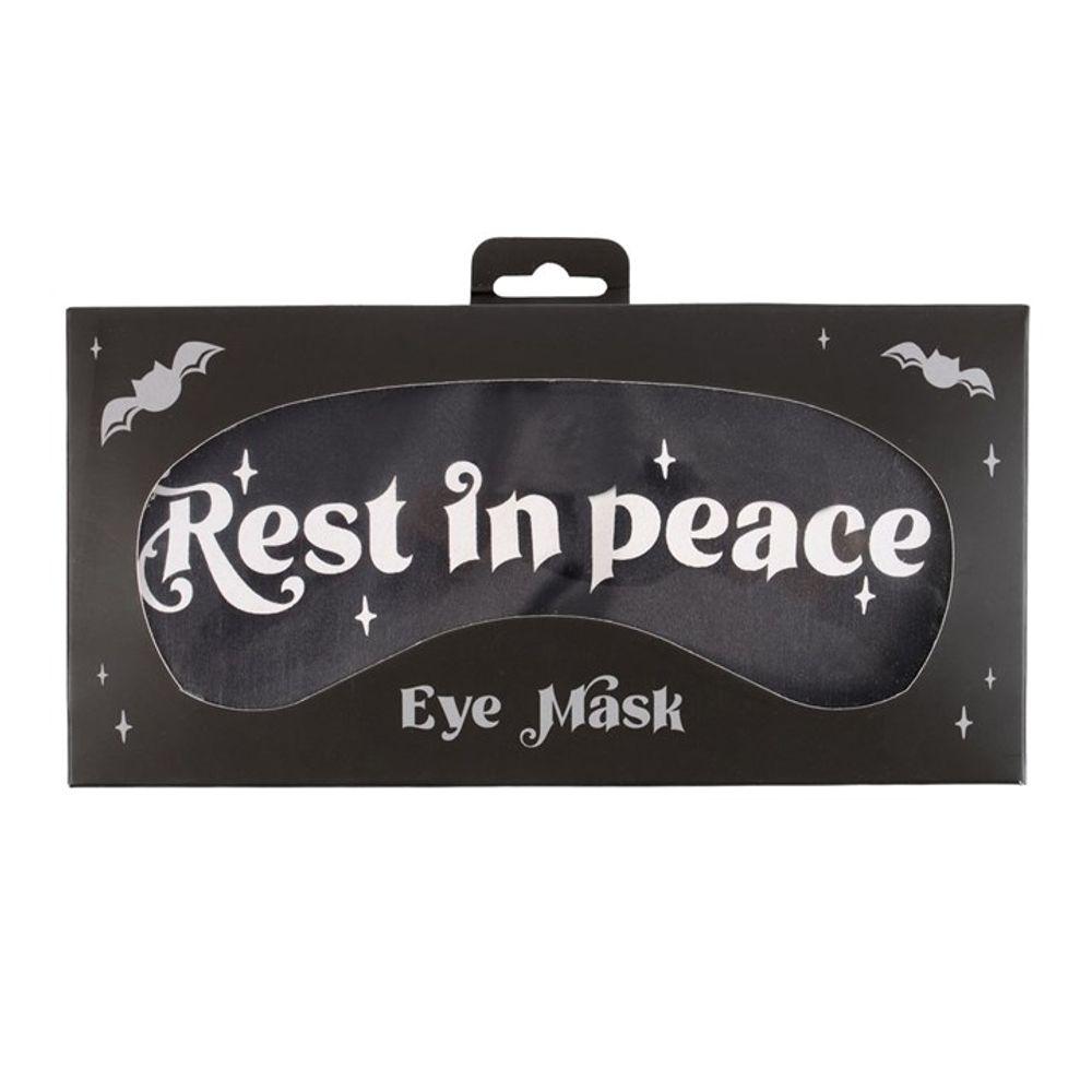Rest in Peace Satin Eye Mask - DuvetDay.co.uk