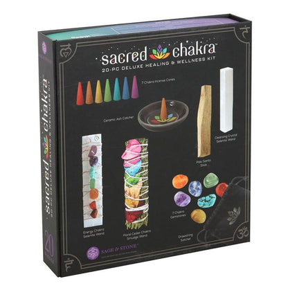 Sacred Chakra Deluxe Healing and Wellness Kit - DuvetDay.co.uk
