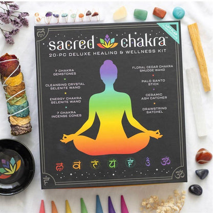 Sacred Chakra Deluxe Healing and Wellness Kit - DuvetDay.co.uk