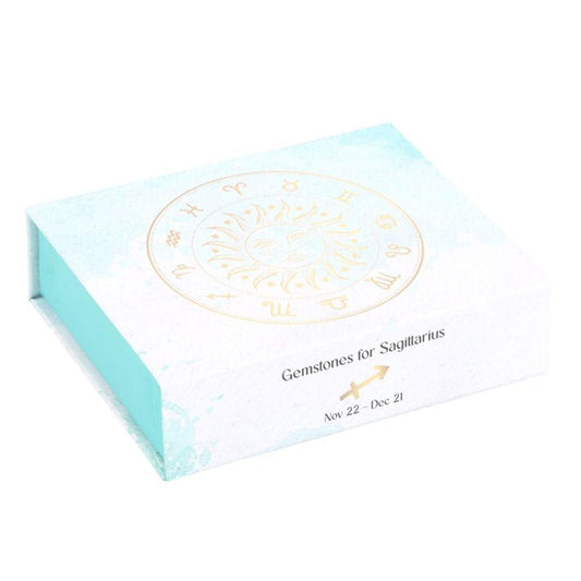 Sagittarius Crystal Tumblestone Set - DuvetDay.co.uk