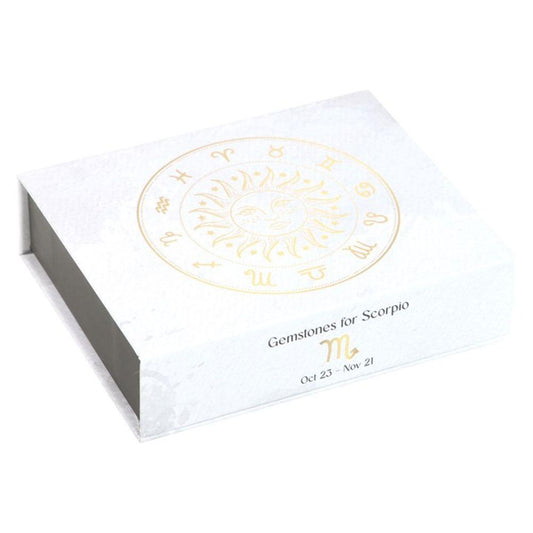 Scorpio Crystal Tumblestone Set - DuvetDay.co.uk