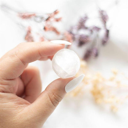 Selenite Crystal Tumblestone - DuvetDay.co.uk