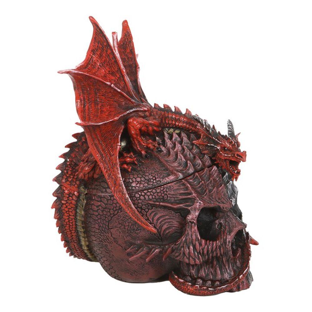 Serpent Infection Lidded Skull Ornament by Spiral Direct - DuvetDay.co.uk