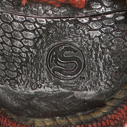 Serpent Infection Lidded Skull Ornament by Spiral Direct - DuvetDay.co.uk