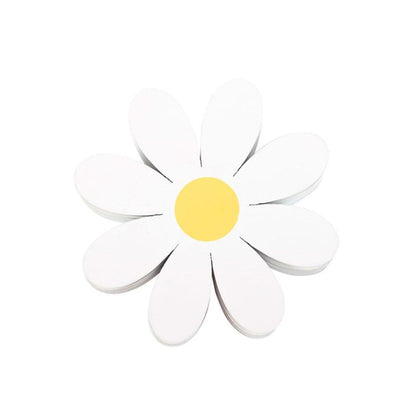 Set of 4 Daisy Shaped Coasters - DuvetDay.co.uk