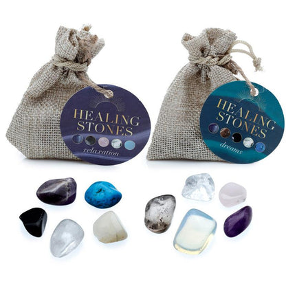 Set of 5 Dream & Relaxation Stones - DuvetDay.co.uk