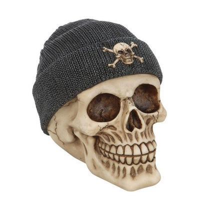 Skull Ornament with Beanie - DuvetDay.co.uk