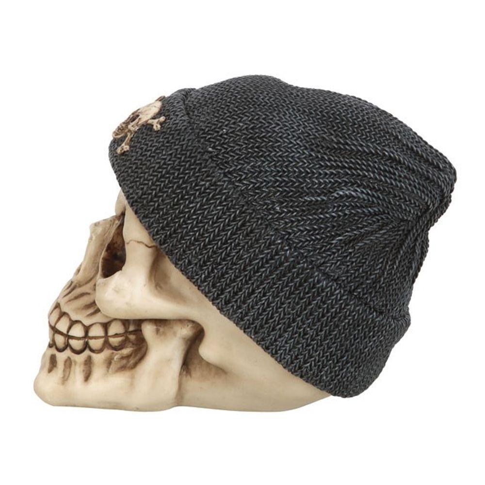 Skull Ornament with Beanie - DuvetDay.co.uk