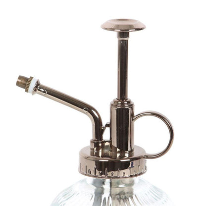 Small Patterned Glass Plant Mister - DuvetDay.co.uk