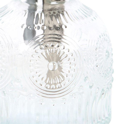 Small Patterned Glass Plant Mister - DuvetDay.co.uk