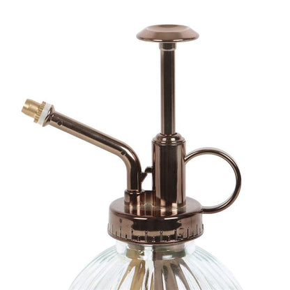 Small Ribbed Glass Plant Mister - DuvetDay.co.uk