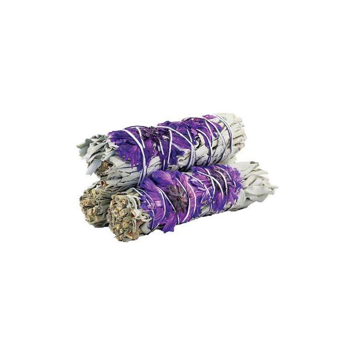 Smudge Stick - Purple Daze Sage 10cm - DuvetDay.co.uk