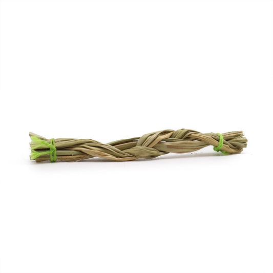 Smudge Stick - Sweetgrass Braid 10cm - DuvetDay.co.uk