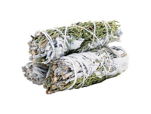 Smudge Stick - White Sage & Juniper 10cm - DuvetDay.co.uk