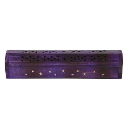 Star Wooden Bergamot Incense Box Set - DuvetDay.co.uk