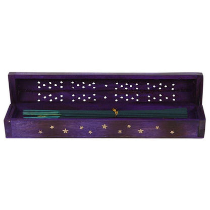 Star Wooden Bergamot Incense Box Set - DuvetDay.co.uk