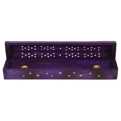 Star Wooden Bergamot Incense Box Set - DuvetDay.co.uk