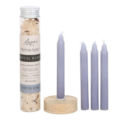 Stress Less Herbal Ritual Bath Kit - DuvetDay.co.uk