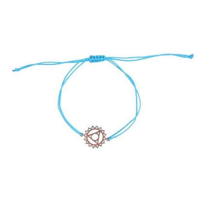 Throat Chakra Charm Bracelet - DuvetDay.co.uk