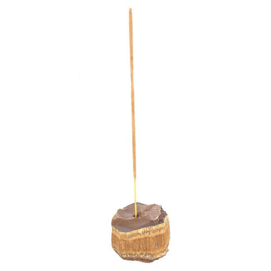 Tiger's Eye Crystal Incense Stick Holder - DuvetDay.co.uk