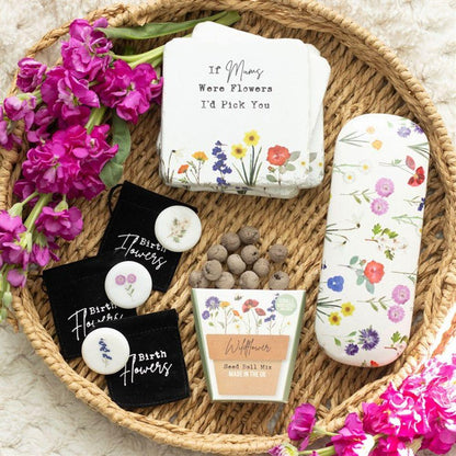 Wildflower Glasses Case - DuvetDay.co.uk