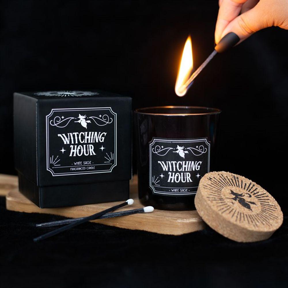 Witching Hour White Sage Candle - DuvetDay.co.uk